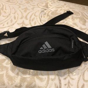 Black brand new Adidas zipper fannypack